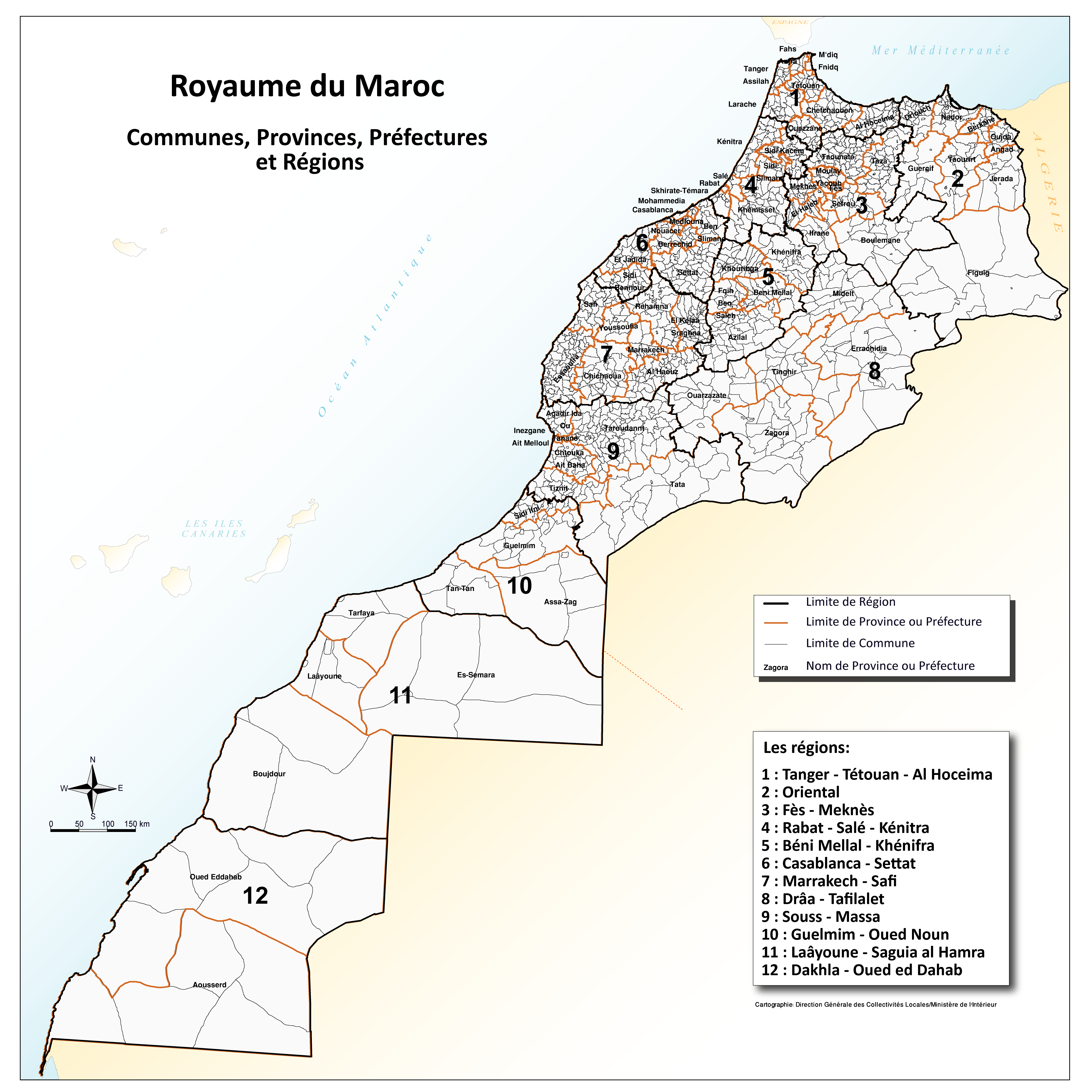 Découpageadministratif Maroc