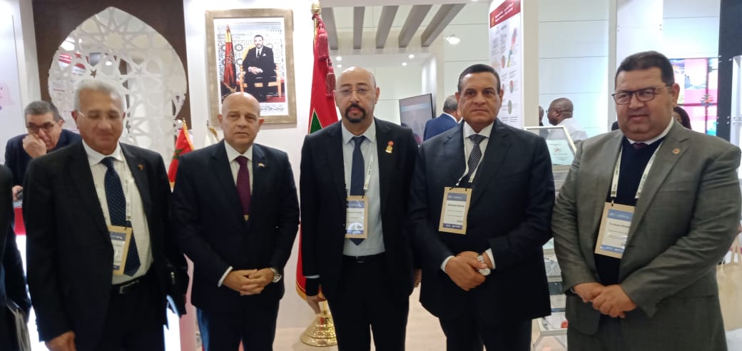 Sommet Mondial des Dirigeants Locaux et Régionaux: réception d'une délégation égyptienne au Stand du Maroc