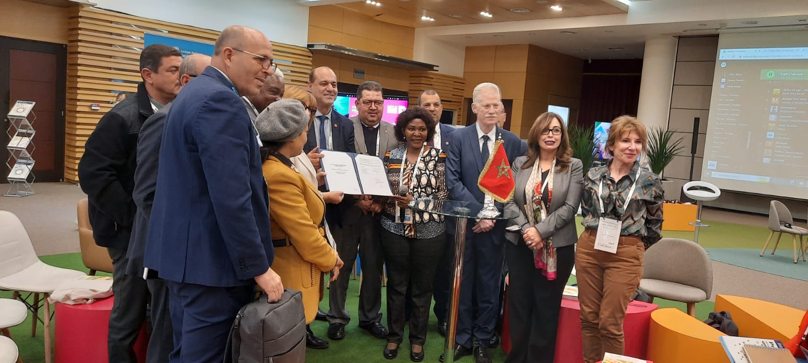 Signature d'une convention de partenariat pour le financement du programme de réhabilitation et de modernisation du réseau d'éclairage public de la ville de Chefchaouen