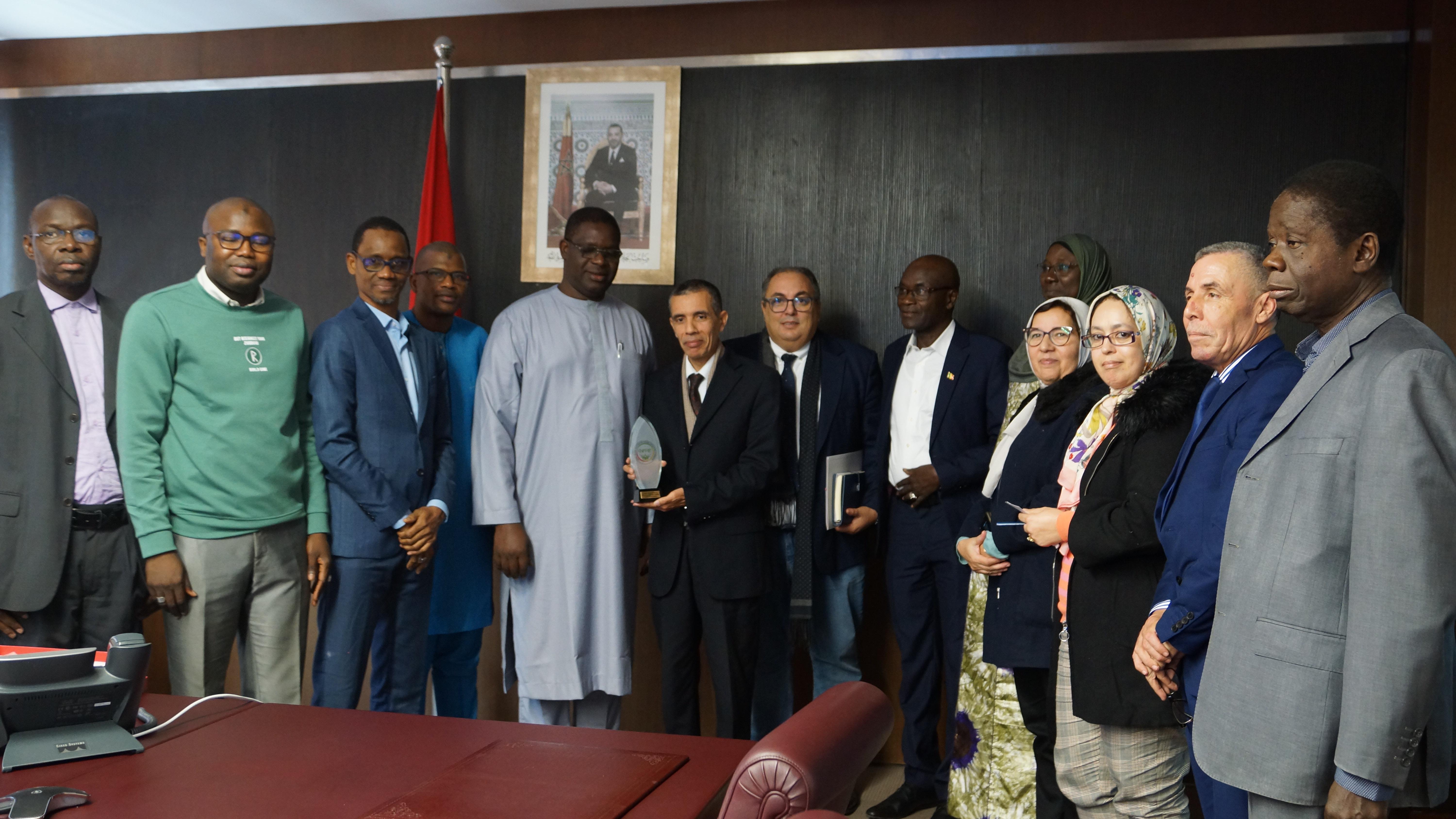 Une délégation sénégalaise en visite à la Direction Générale des Collectivités territoriales 