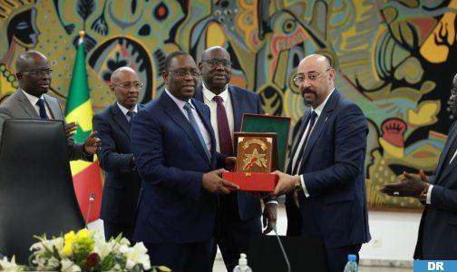 Le président Macky Sall reçoit la délégation marocaine